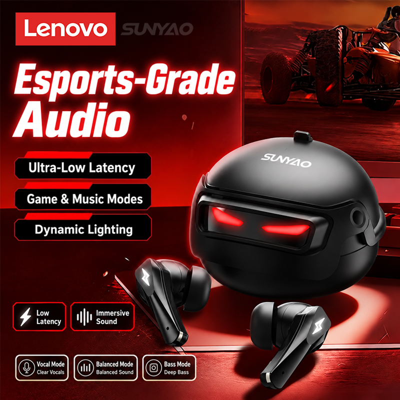 Bluetooth Headset On Ear - Choice Lenovo GT101 Gaming-Headset, kabellose Bluetooth-6.0-Kopfhörer