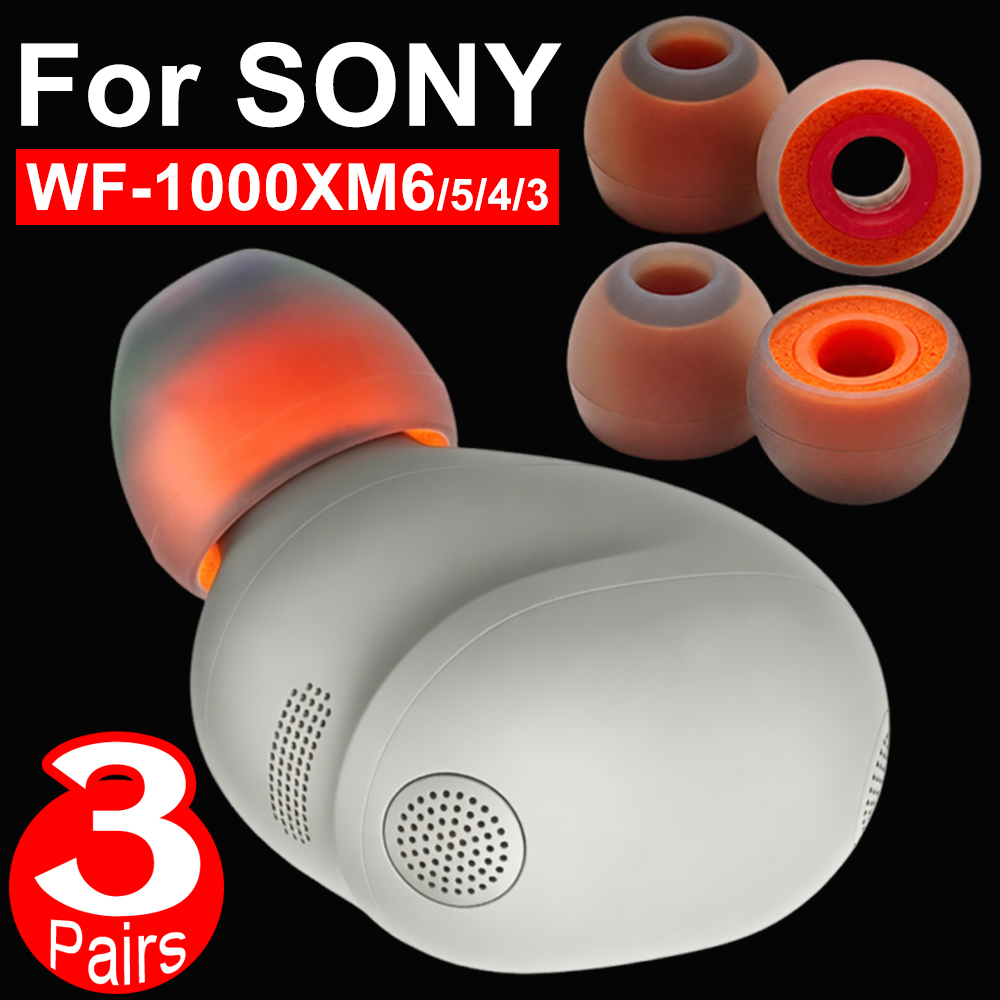 Earphone Foam Tip - Für Sony WF-1000XM6 WF-1000XM5/4 S/M/L Weiche