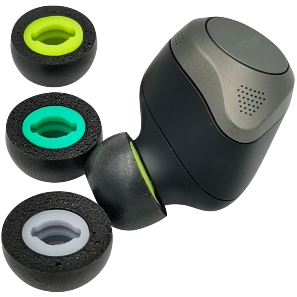 Earphone Foam Tip - misodiko Verbesserte ovale Memory-Schaum-Ohrstöpsel als Ersatz