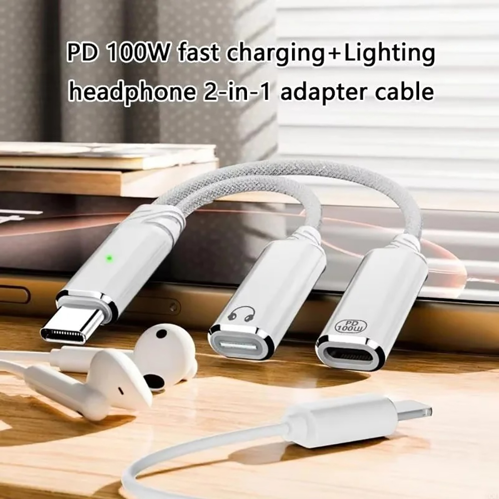 USB-C-Splitter 2-in-1 Kopfhöre – Earphone Splitter Jack Bewertung und Preis
