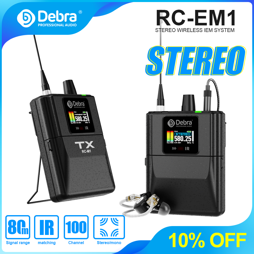 Debra Audio RC-EM1 UHF Stereo  – In Ear Monitor Iem Bewertung und Preis