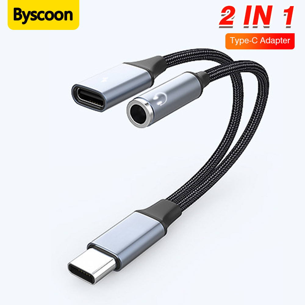 2-in-1 Typ-C-auf-C-3,5-mm-Audi – Earphone Splitter Jack Bewertung und Preis