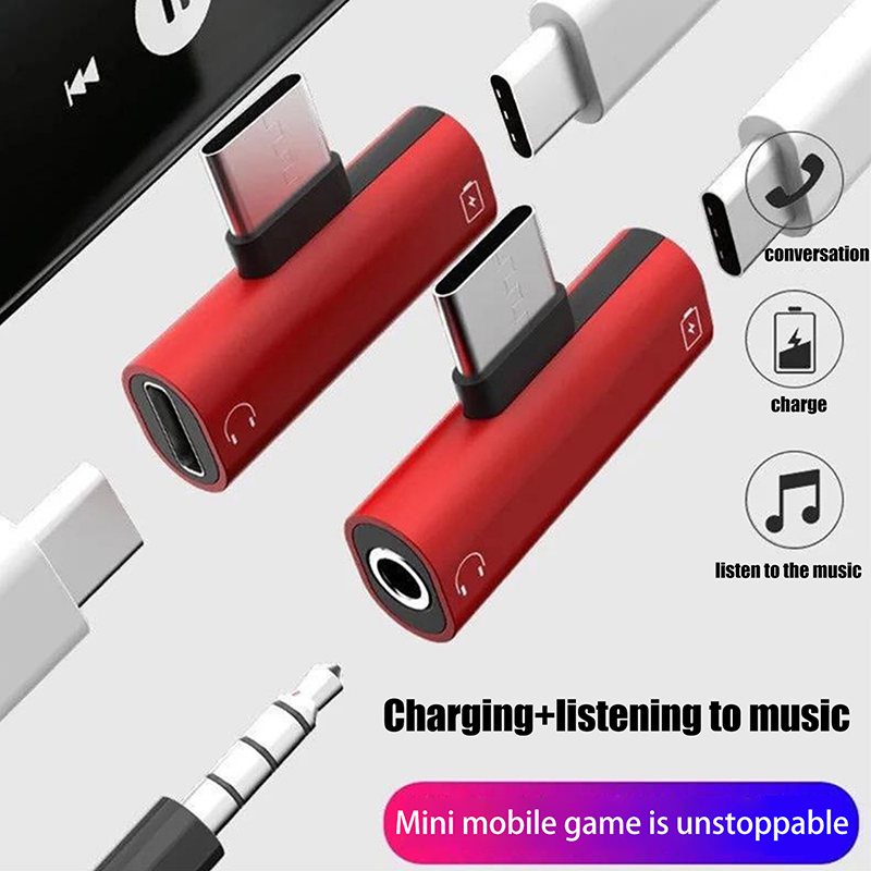 USB-Typ-C-auf-3,5-mm-Kopfhörer – Earphone Splitter Jack Bewertung und Preis